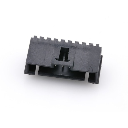 Molex Board Connector, 9 Contact(S), 1 Row(S), Male, Right Angle, 0.1 Inch Pitch, Solder Terminal, Latch,  705550008